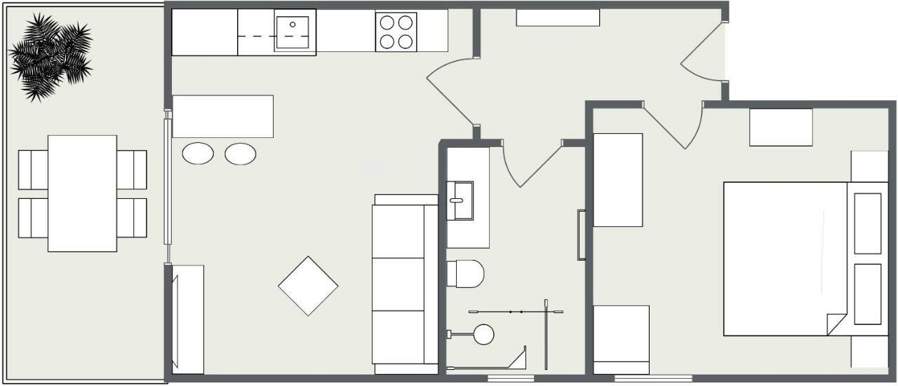 Apartmani Ksenija Tučepi المظهر الخارجي الصورة